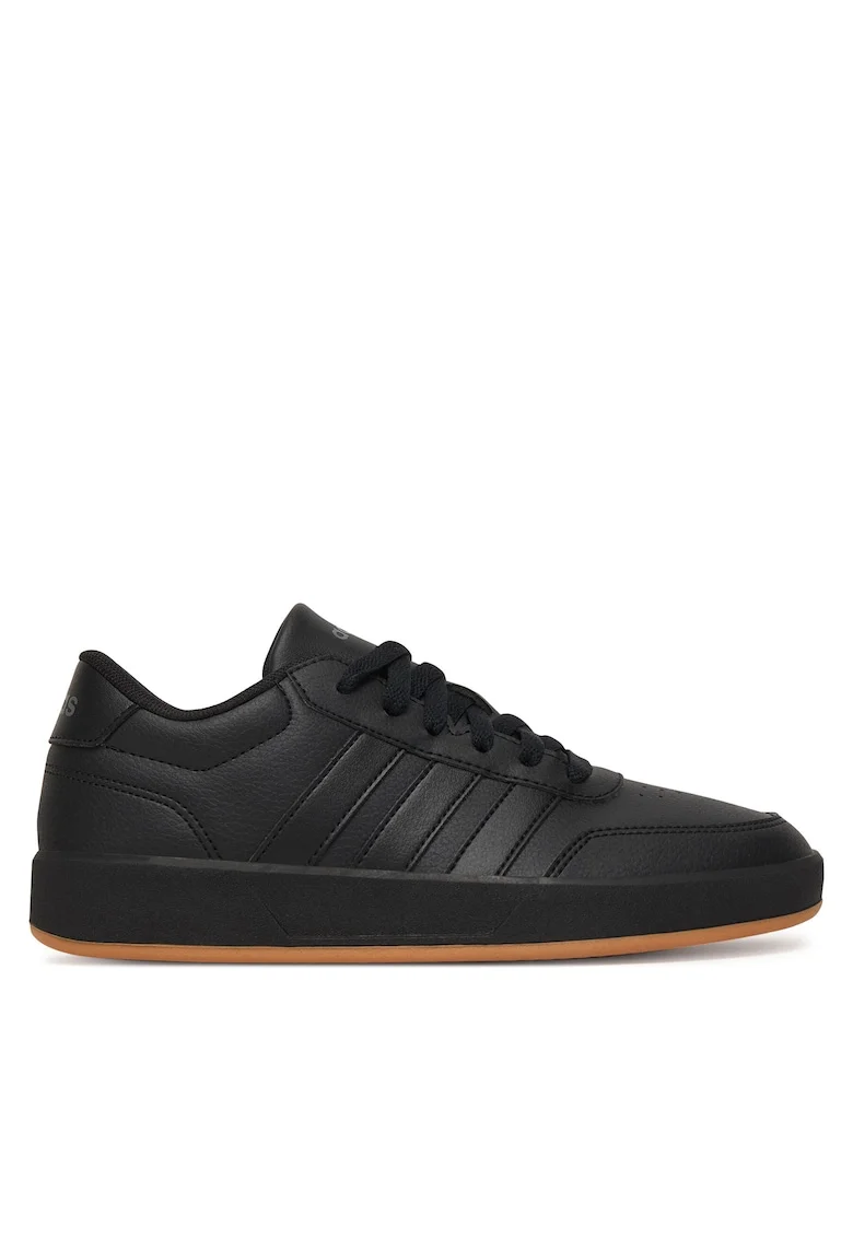 Pantofi sport copii  unisex, piele ecologica, negru,
