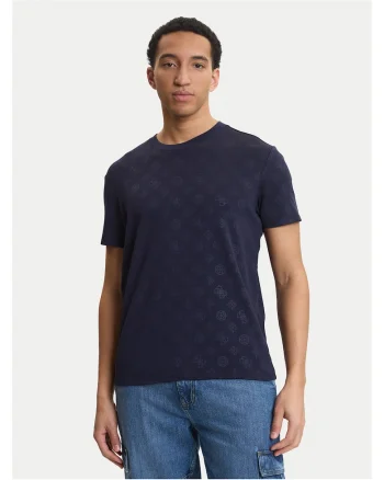 Tricou Barbati,  bleumarin, poliester-bumbac-elastan