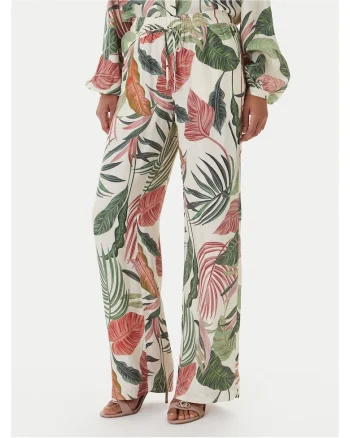 Pantaloni dama,  lyocell, multicolor