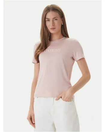 Tricou dama  roz, modal/elastan