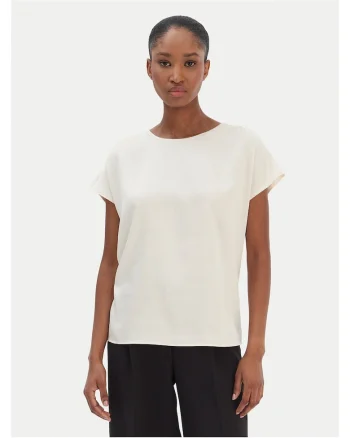 Tricou dama,  bej, viscoza/elastan