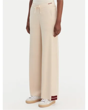 Pantaloni dama,  viscoza, bej