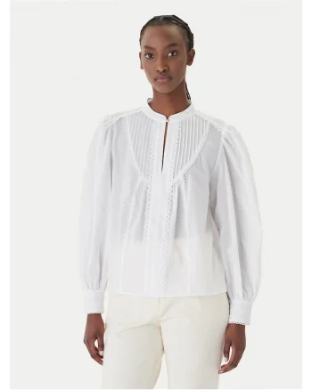 Bluza Femei, Bumbac, Alb