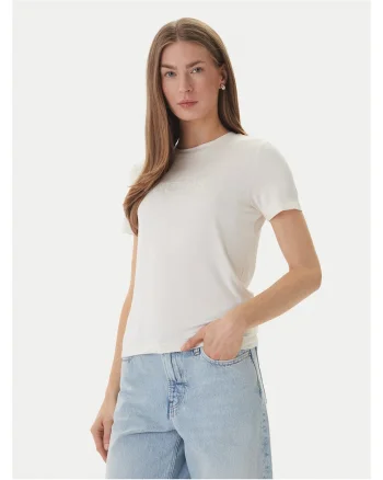Tricou dama,  modal/elastan, ecru