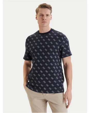 Tricou Barbati,  bleumarin, bumbac/poliester