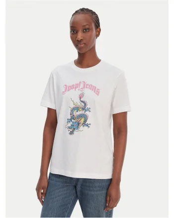 Tricou dama  bumbac, alb,