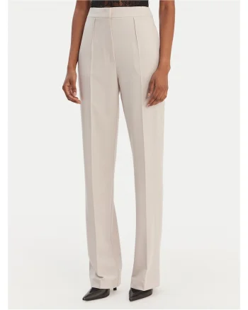 Pantaloni dama,  poliester, gri