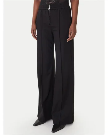 Pantaloni dama,  viscoza, negru