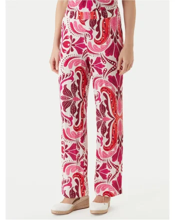 Pantaloni dama,  Viscoza, Roz