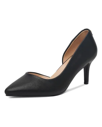 Pantofi eleganti,  stiletto, sintetic, negru