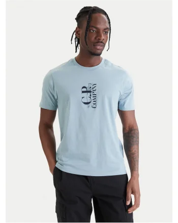Tricou barbati,  bumbac, albastru