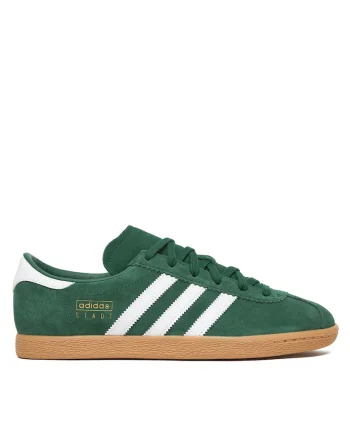 Tenisi barbati,  piele naturala, verde, confortabili