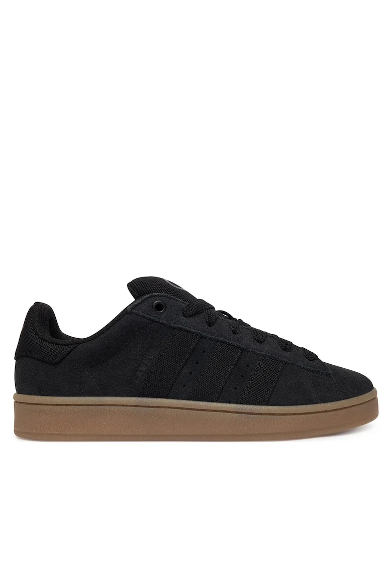 Tenisi barbati,  piele naturala, negru, material sintetic