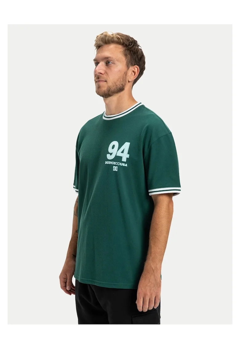 Tricou Barbati,  70% bumbac organic, 30% poliester reciclat, Verde