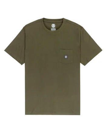 Tricou barbati,  bumbac organic, Verde