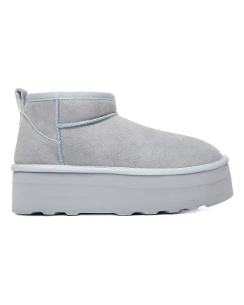 Cizme dama,  piele naturala, albastru, material sintetic,