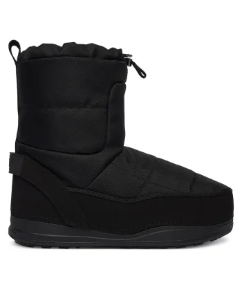 Cizme de zapada barbat,  piele ecologica, negru