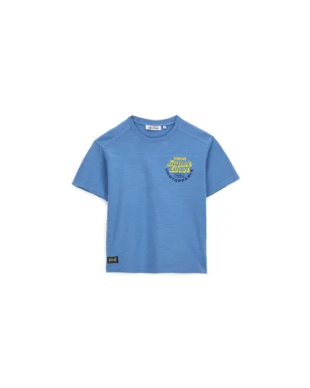 Tricou pentru baieti,  bumbac, albastru