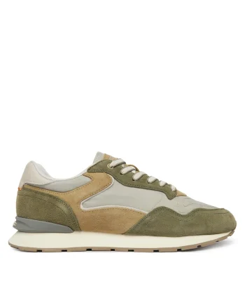 Tenisi barbati,  piele naturala, multicolor