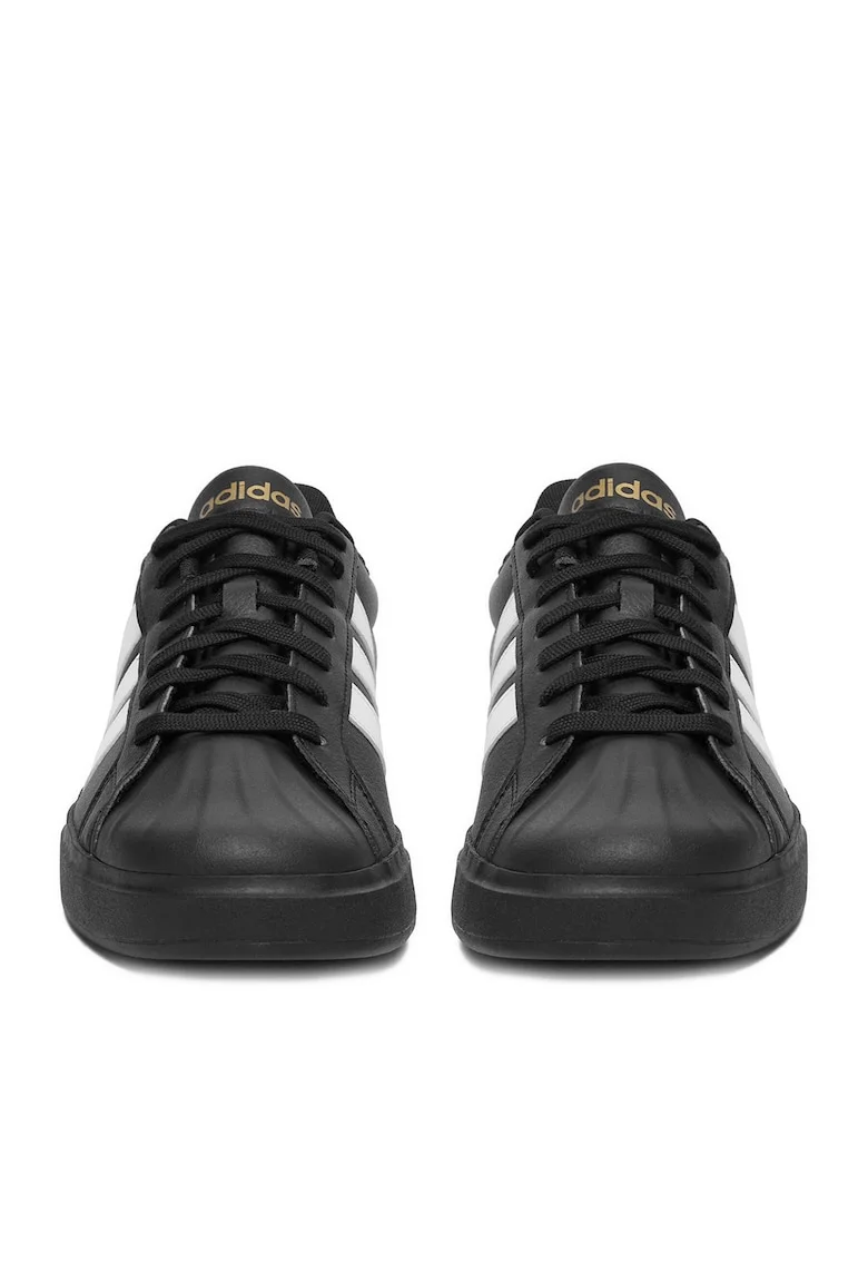 Tenisi barbati,  piele ecologica, negru, confort, stil