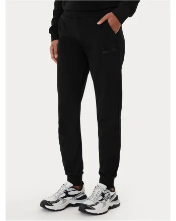 Pantaloni dama,  bumbac organic, negru