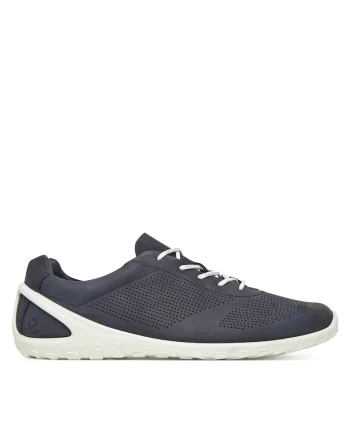 Tenisi barbati,  piele naturala, culoare bleumarin