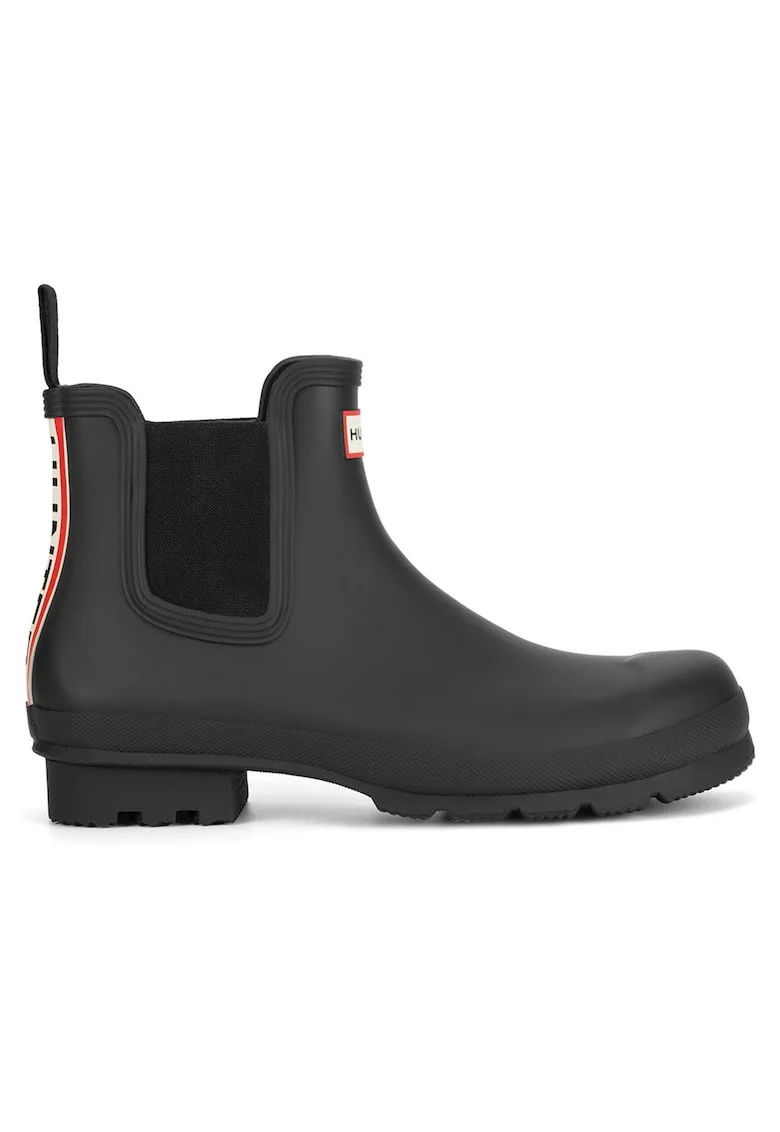 Cizme de cauciuc barbati,  tesatura, negru, 40-41,