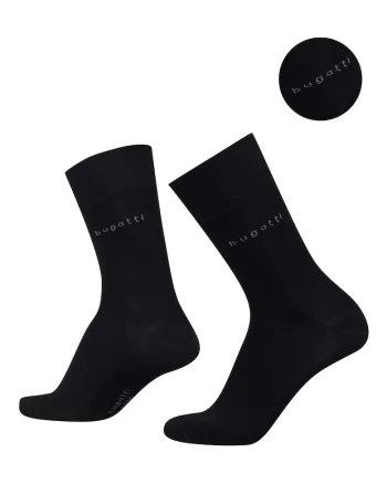 Sosete Barbati  din Bambus Set 2 Perechi, 61134, Negru