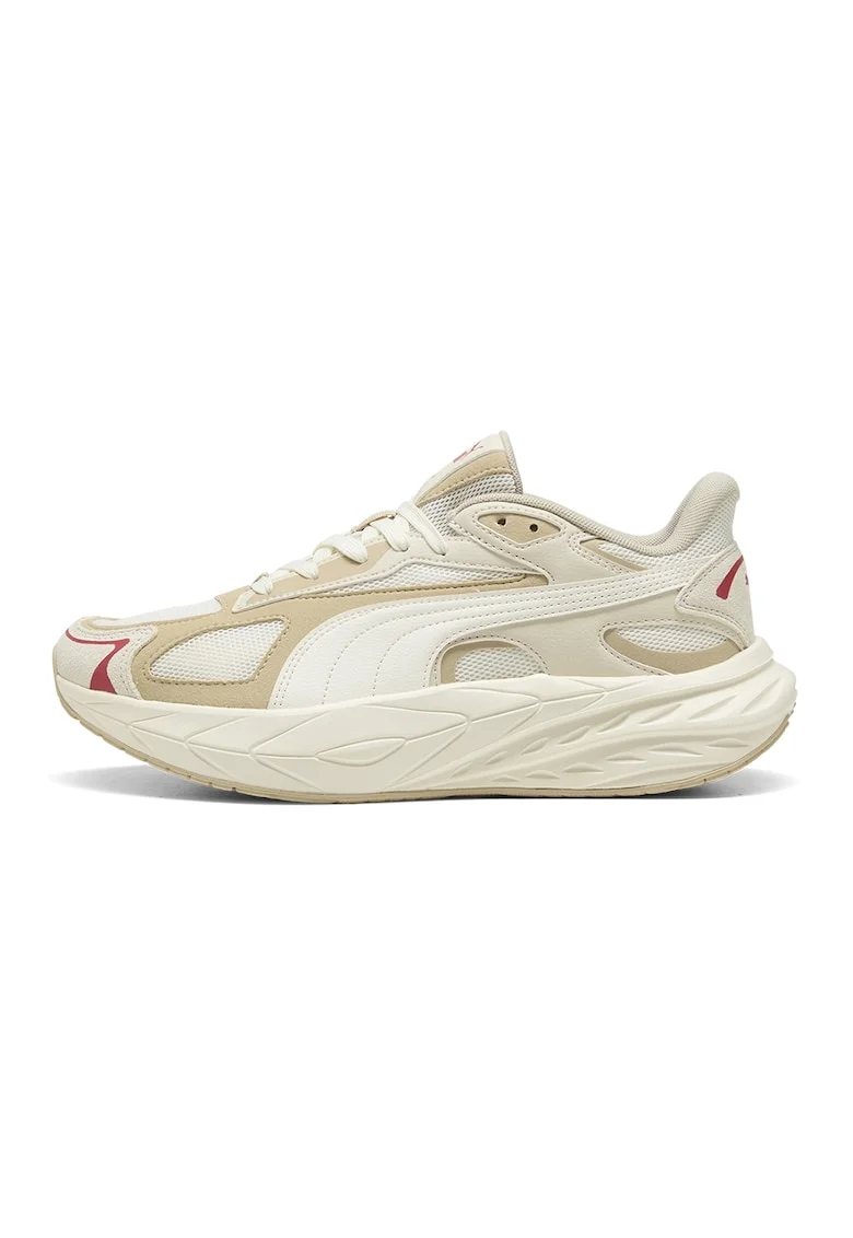 Pantofi sport Hypnotic LS cu sireturi, Bej inchis/Bej deschis