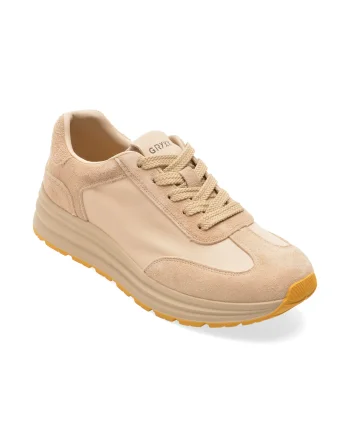 Pantofi sport GRYXX bej, 80108, din piele naturala