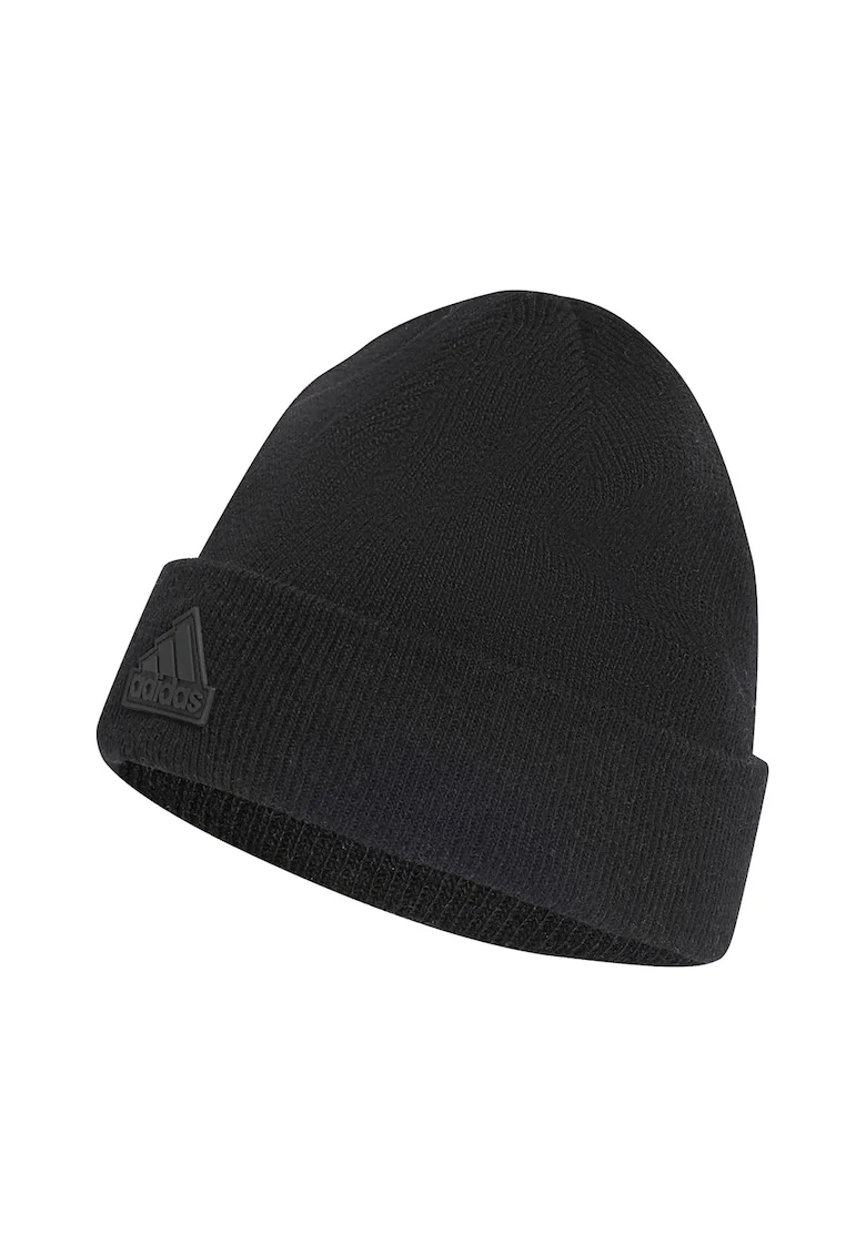 Caciula unisex din amestec de lana, Negru stins