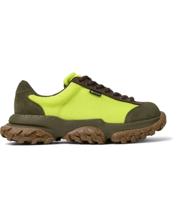 Pantofi sport impermeabili cu aspect masiv Karst Trek, Verde/Maro