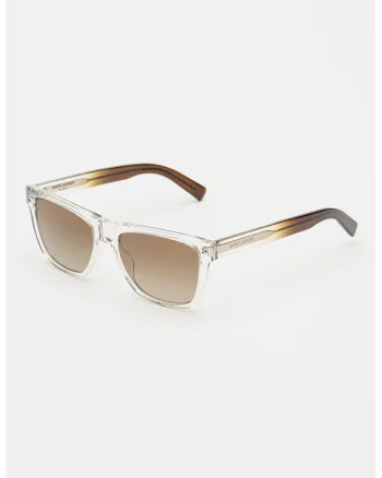 Ochelari de soare patrati cu logo, Transparent