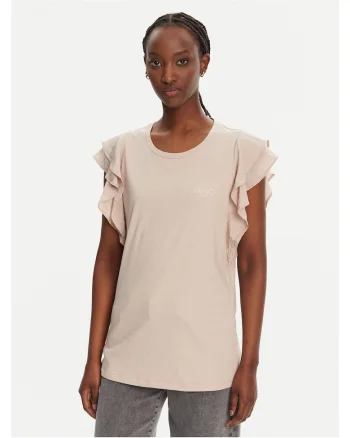 Tricou  dama bej, Bej