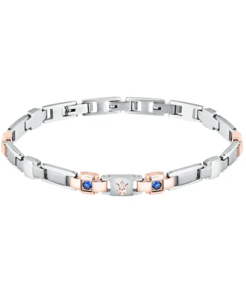 Bratara  JM224AXO01, Argintiu, Rose gold