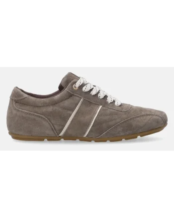 Pantofi sport low-cut din piele intoarsa