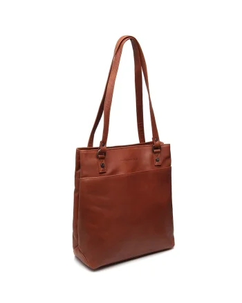 Geanta umar dama piele naturala 8.9 litri, Raynor, The Chesdwqfwqterfield Brand, Coniac, 27 x 11 x 30 cm