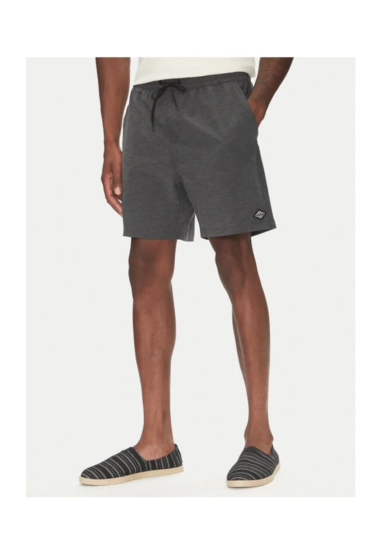 Pantaloni scurti de baie barbati  EBYJV00145, Poliester/Bumbac, 49850, Gri