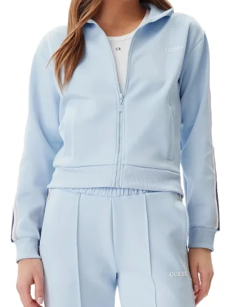 Bluza de trening cu fermoar, Albastru