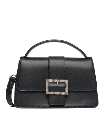 Geanta dama  model CEO-MISSISIPI-III-KY, din material textildwqf, Negru