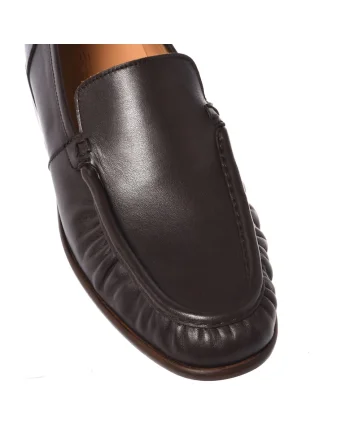Mocasini uni de piele, Maro