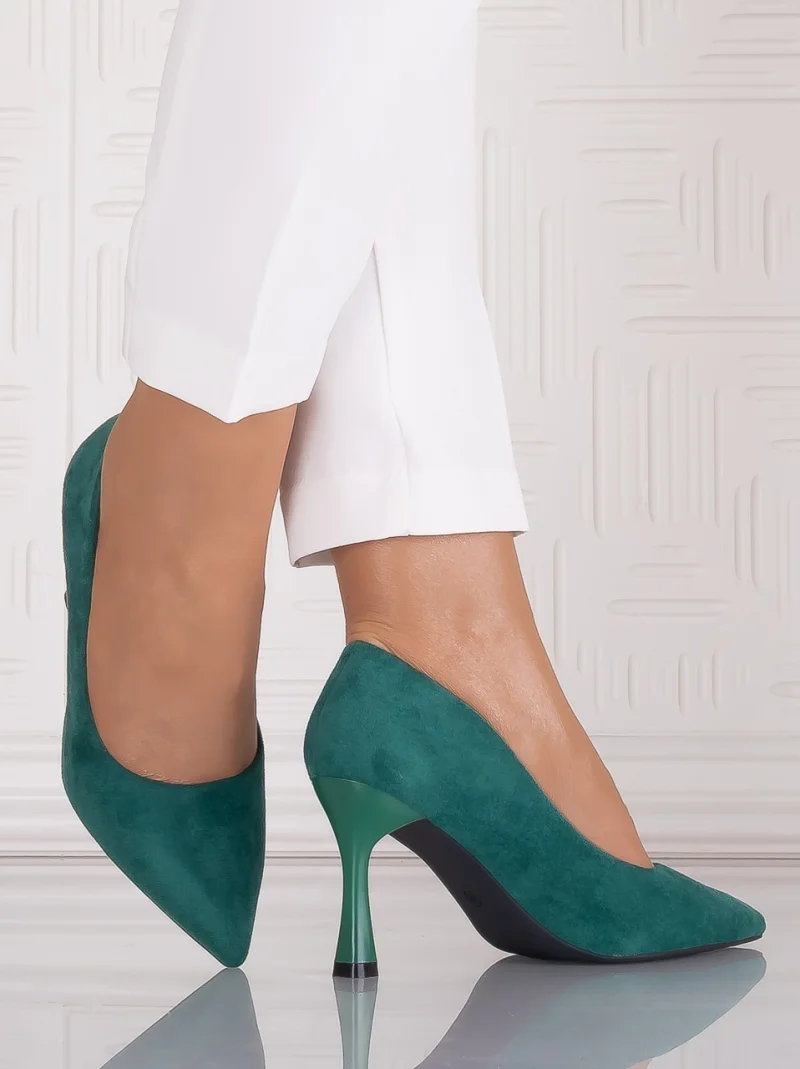 Pantofi eleganti Negrii dama din Piele Ecologica Oansa