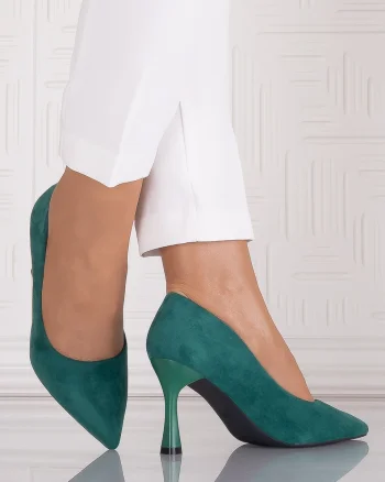 Pantofi eleganti Negrii dama din Piele Ecologica Oansa