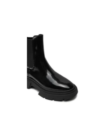 Ghete dama  304487019, Piele naturala, Negru, Negru