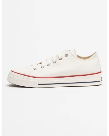Tenisi low-cut Throwback unisex, Rosu/Alb/Bleumarin