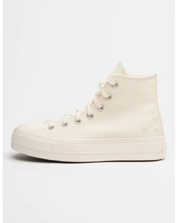 Tenisi inalti Chuck Taylor All Star cu varf intarit, Alb/Negru