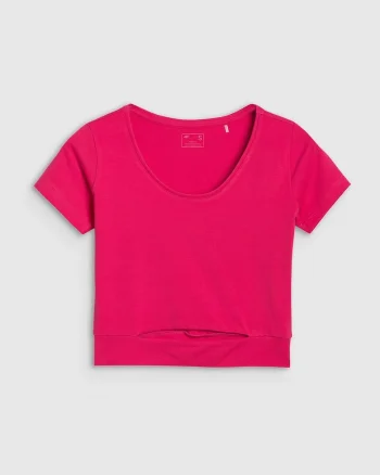 Tricou dama  roz, Roz