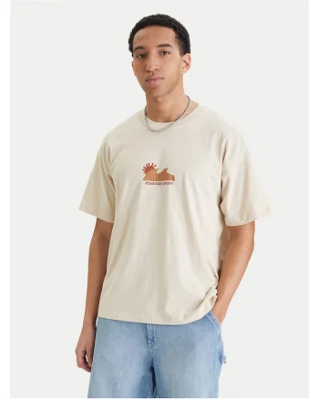 Tricou Barbati,  Bej, Bumbac, Bej
