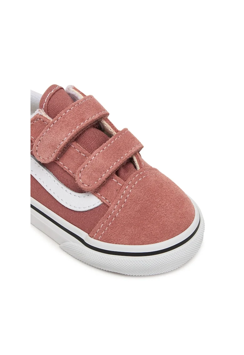 Tenisi copii,  material textil, roz, sistem inchidere Velcro