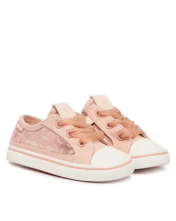 Pantofi copii,  adidasi fete , roz, textil